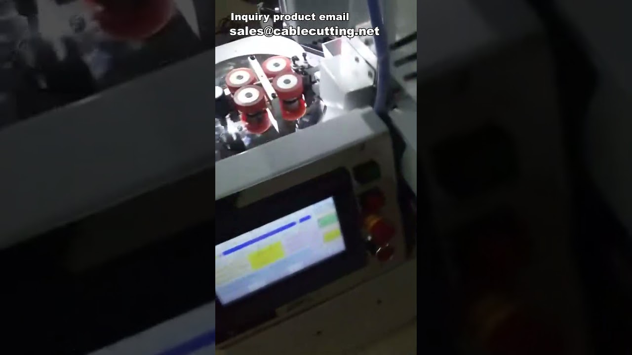 Automatic Terminal Crimping Machine for Wire Processing