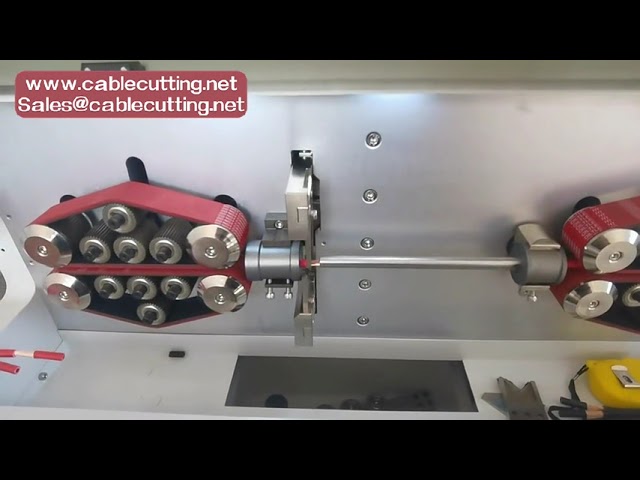 Wire Size 6 120mm² Wire Cutting And Stripping Machine for New Energy Wire