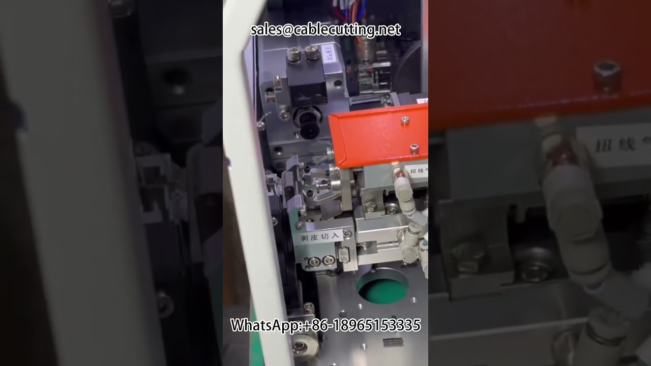Automatic Tube Terminal Crimping Machine for Industrial Automation