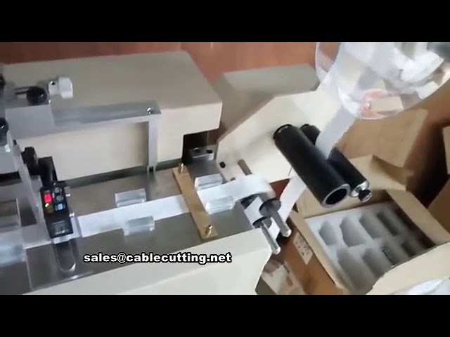 High-Speed Automatic Label Tape Cutting Machine, 300 pcs/min