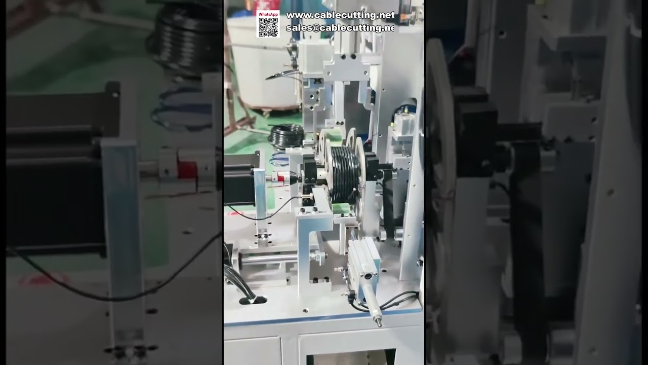 Full Automatic Meter Counting, Wire Cutting, Winding and Tying Machine