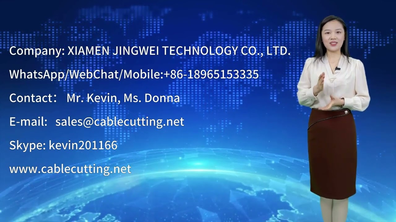 Automatic Wire Crimping Machine for Cable Cutting, Stripping, and 3-End 2-Wire Terminal Combination