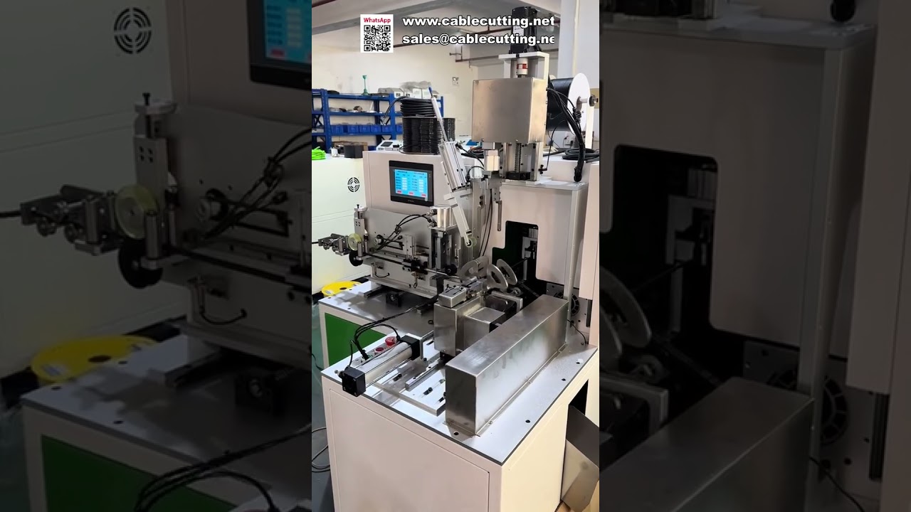 Full Automatic Meter Counting, Winding and Spooling Machine for Net Cables
