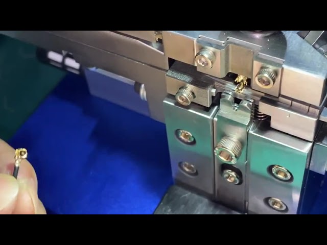 IPEX-RG-6-F Type Coaxial Cable Crimping Machine - Coax Crimp Tool for 0.81-1.78mm Wires