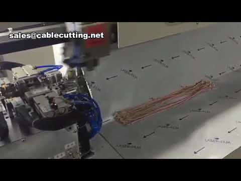 Cut long wire  wire stripping cutting machine product