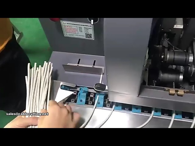 Fully Automatic Aluminum Foil Peeling Machine Usb 30 40 Data Wire Harness Stripping Machines Metal C