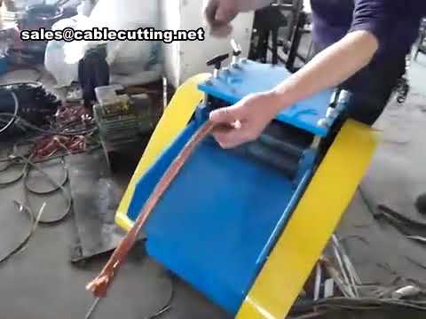 Recycle Cable Copper Peeling Machine Wire Processing Stripper Waste Wire Line Widely Used Cable Stri