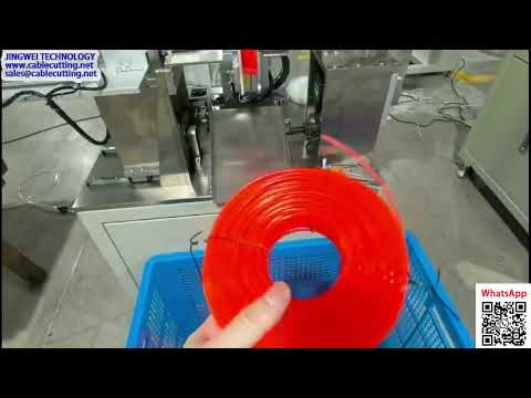 Automatic Trimmer Line Bundling Machine for Carded and Bulk Coils with Testing