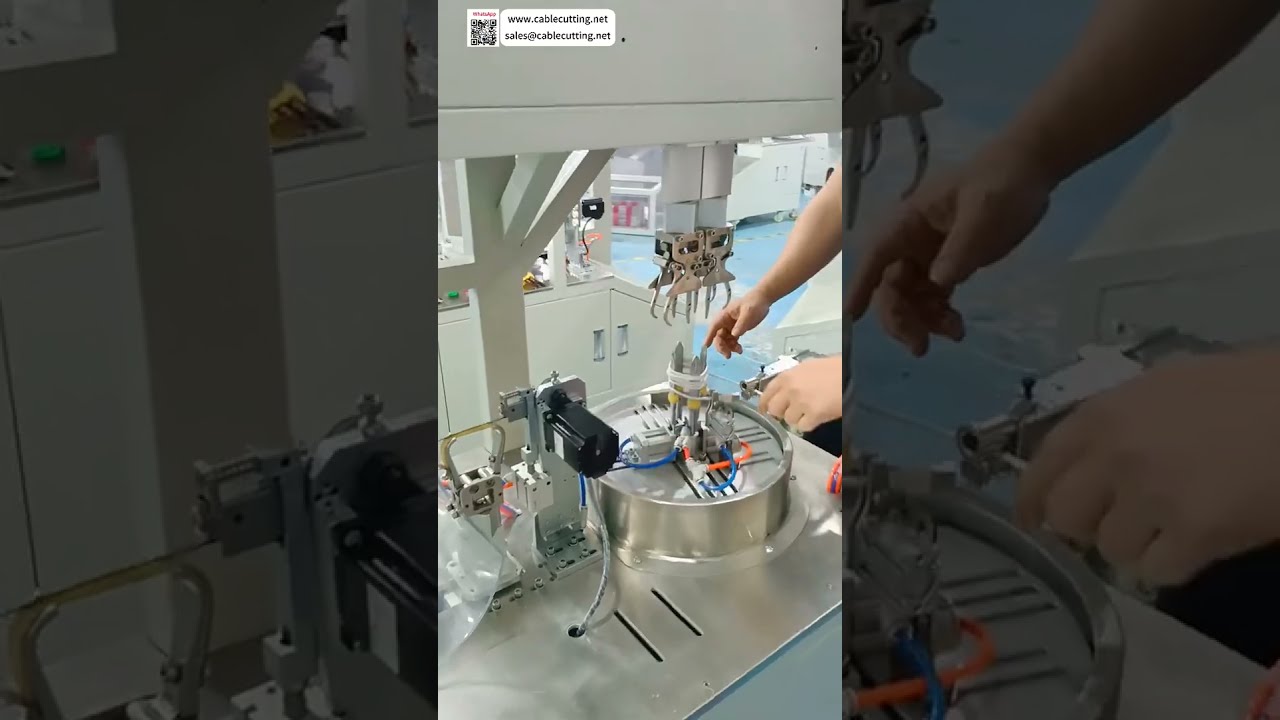 Automatic Wire Winding Machine  Circular Single Tie for Tight 45mm Inner Coils Processing - Shorts