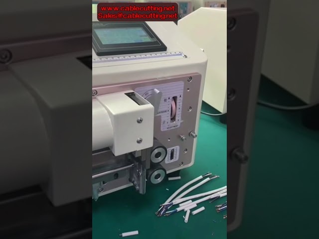 Round PVC Sheathed Cable Cutting Stripping Machine for Multi-Core Wires