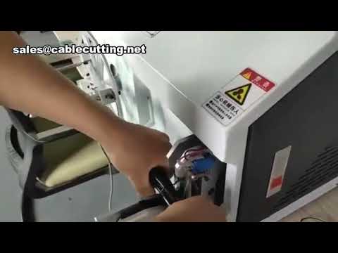 cable winding and tying machine