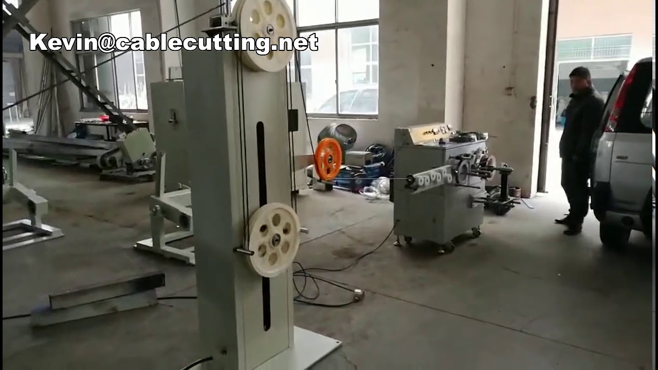 1t 2.5t Automatic Wire Feeding Spooling Machine Wire Pay-Off Machine