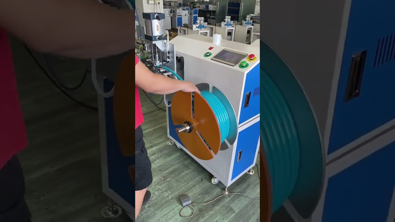 Neat & Precise Tube Coiling Machine - Save Time, Effort & Labor