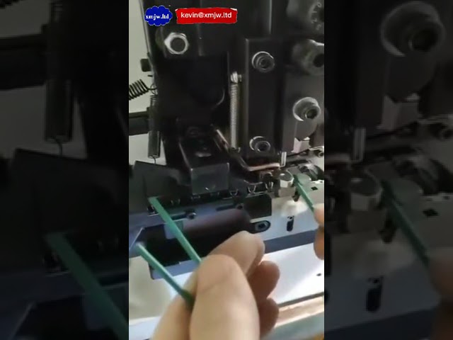 Automatic Terminal Wire Stripper Crimper Machine with Strip Function