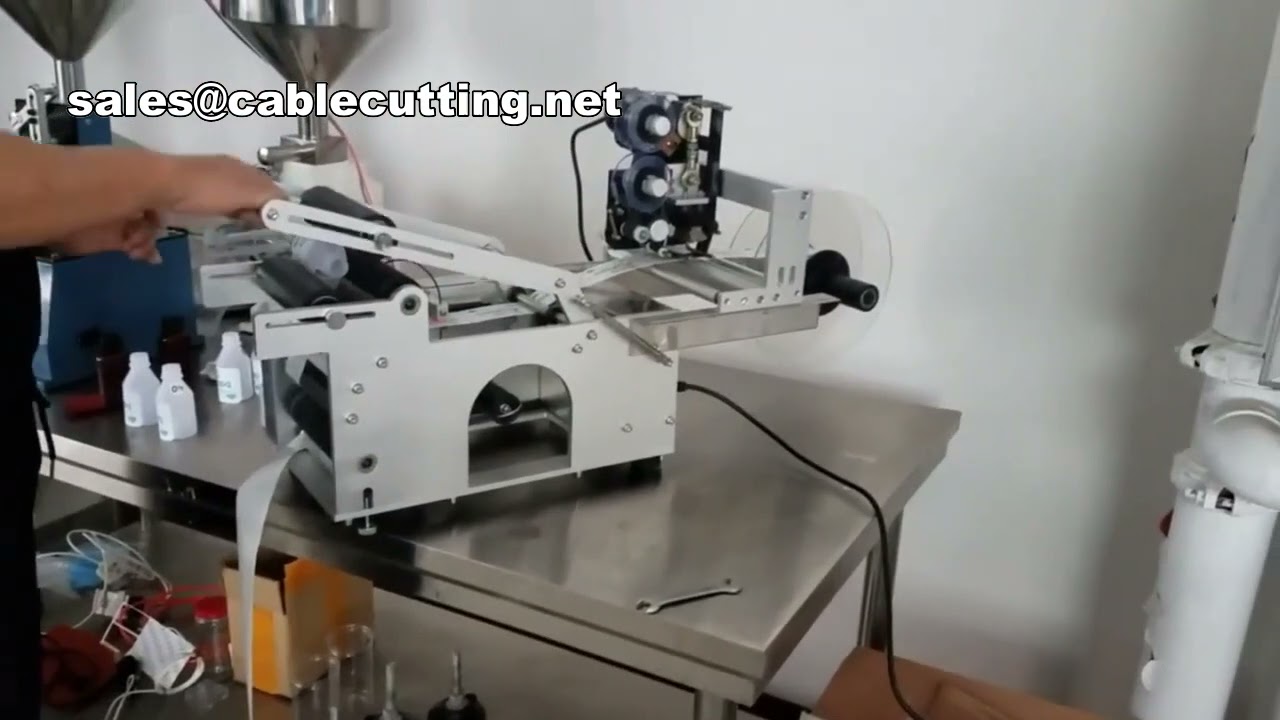 Flat Shrink Sleeve Sticker Round Bottle Labeling Machine, View labeling machine,