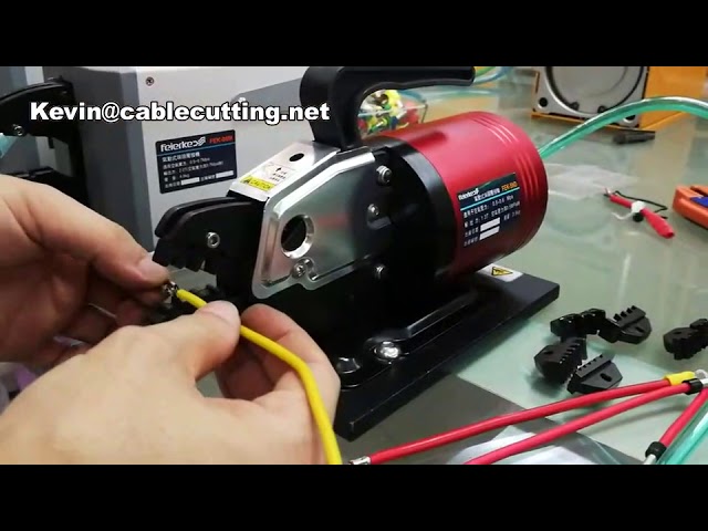 50 Square Millimeter Pneumatic Terminal Crimper Machine | Wire Terminal Crimping Tool