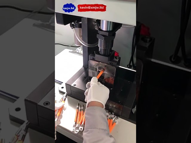 Electrical Cable Manufacturing Machine | Copper Cable Lug Crimping Machine