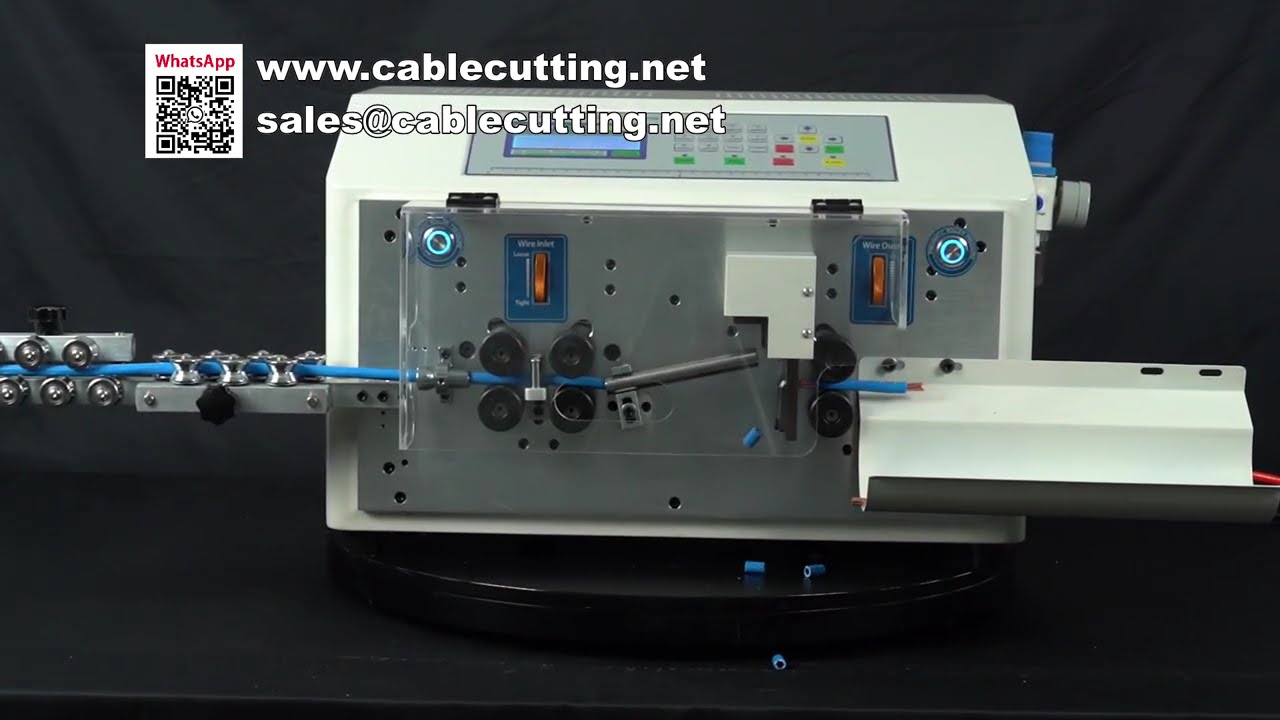 Powerful 6 Wheel Drive 25mm2 Wire Stripping and Cutting Machine for New Energy MAX1-6N