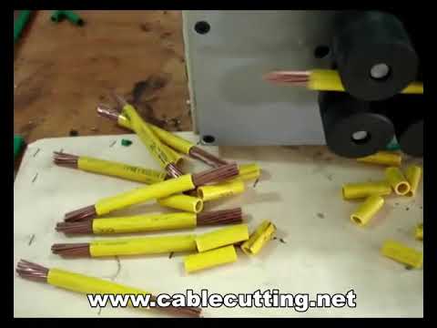 wire cable stripping cutting twisting machines
