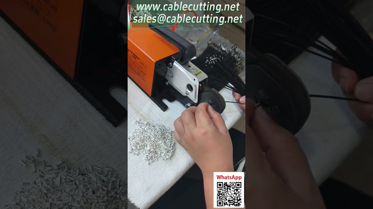 Tube Terminal Crimping Machine - Industrial High-Speed Crimping Solution