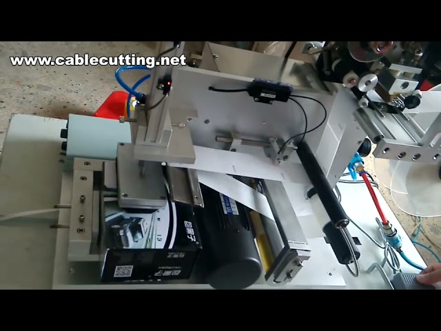 Semi automatic Card Labeling Machine With Printing,Semi automatic Round Bottle Sticker Labeling Mach
