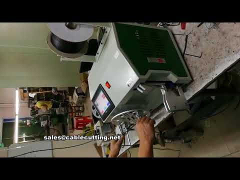 Wire Coiling and Binding Machine | Automated Cable Winding System