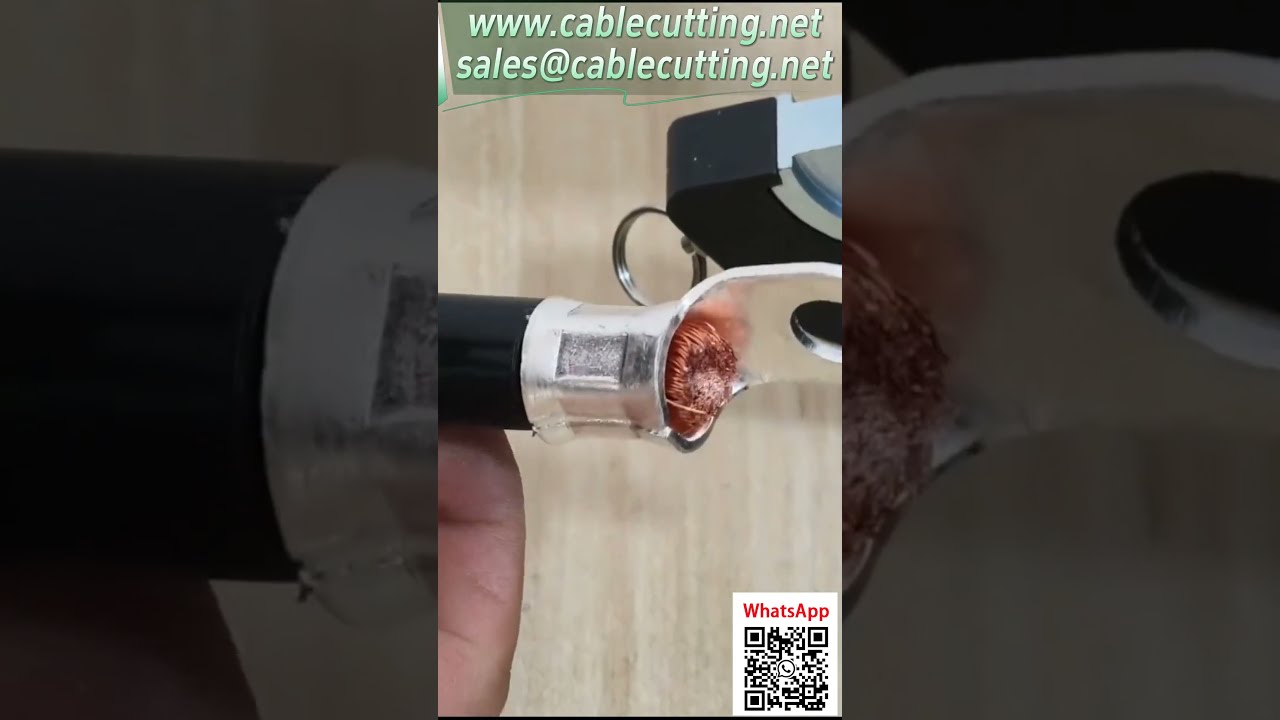 500A Hydraulic Wire Crimping Machine, 6-300sqmm, 6-Die B-Type, Automated Terminal Crimper