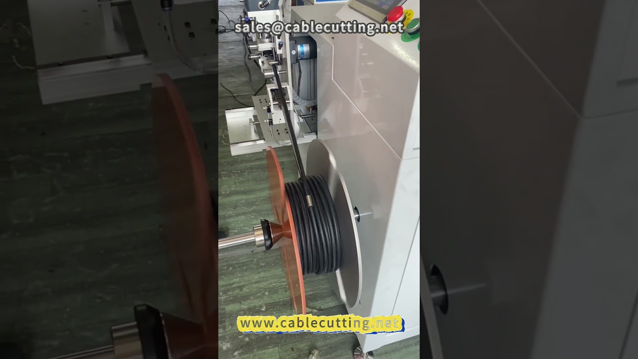 30  Automatic meter winding machine, can wind 50 kg # winding machine # wire and cable # wire proces