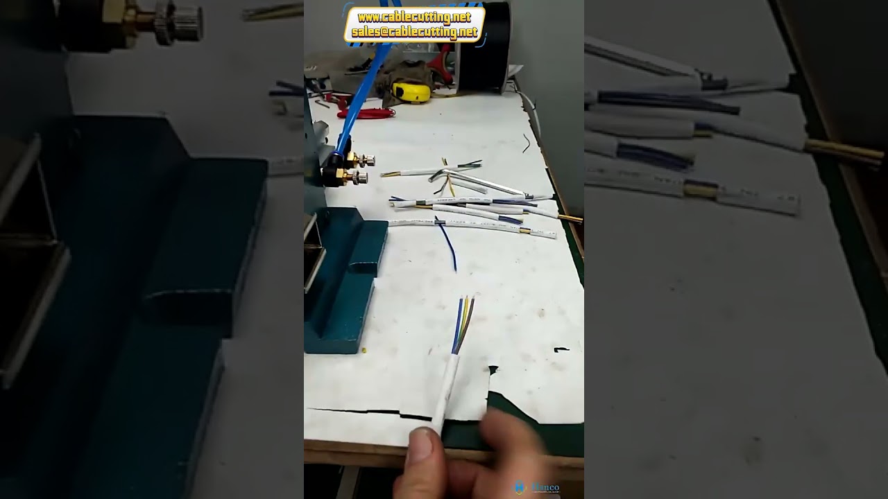 4F Vertical Wire Stripping Machine Pneumatic Cable Stripping Machine Sheathed Wire Multi core Wire S