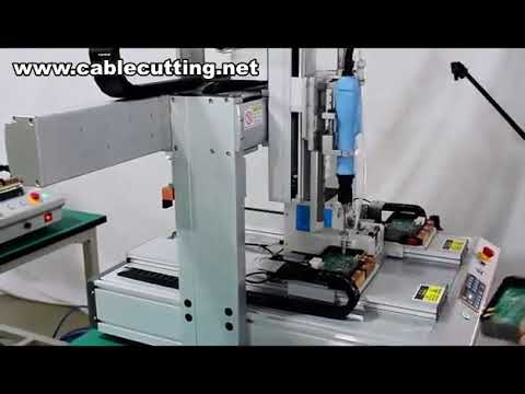 Automatic Desktop Robot Screw Tightening and Locking Machine