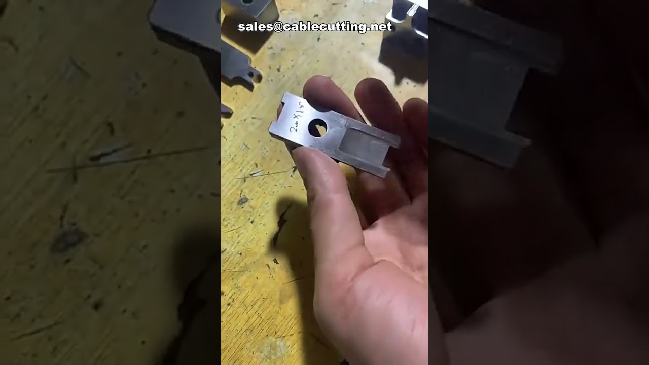 Customized Cold Press Terminal Knife Mold Otp Terminal Mold Cut Blade For Automatic Terminal Crimpin