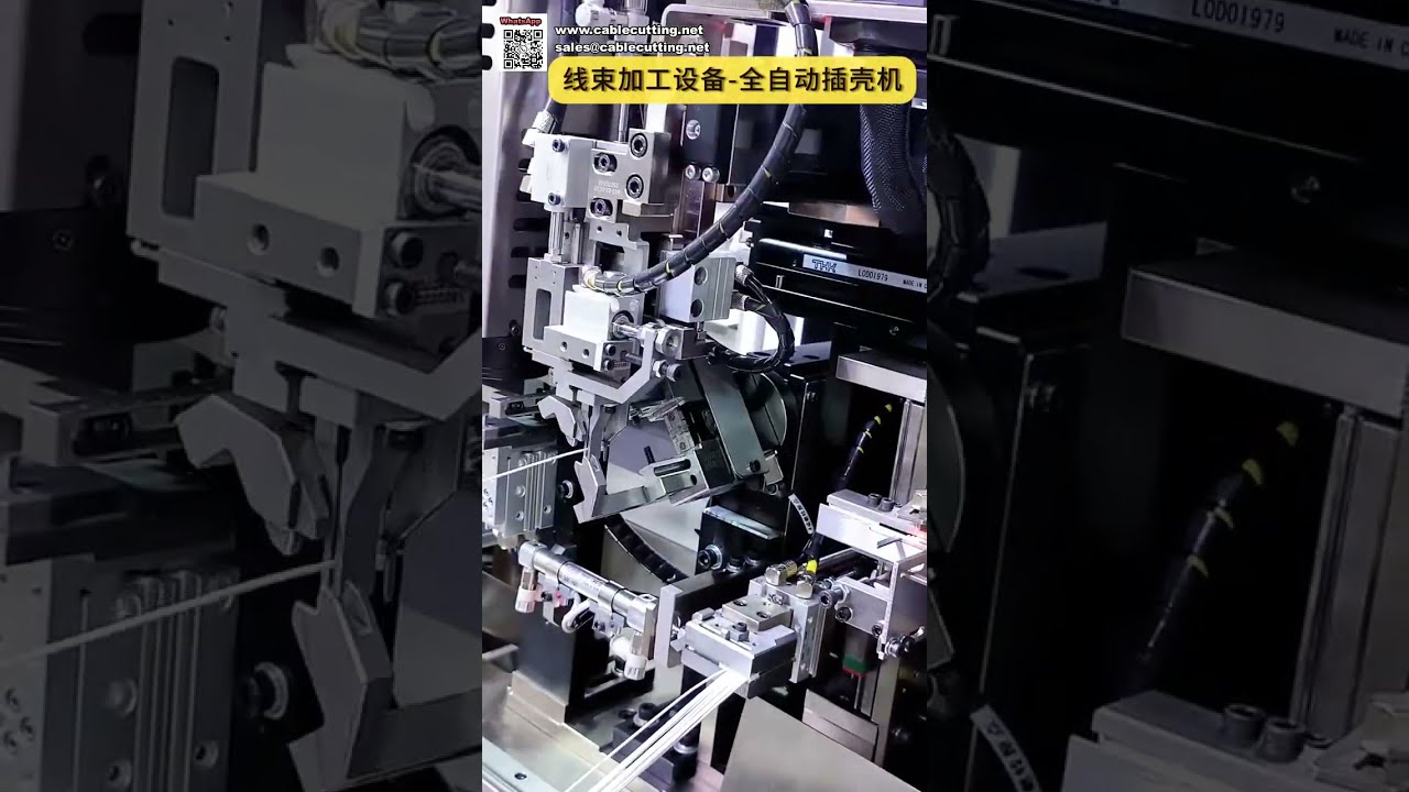 Multifunctional Fully Automatic Connector Housing Insertion Wire Processing Machine
