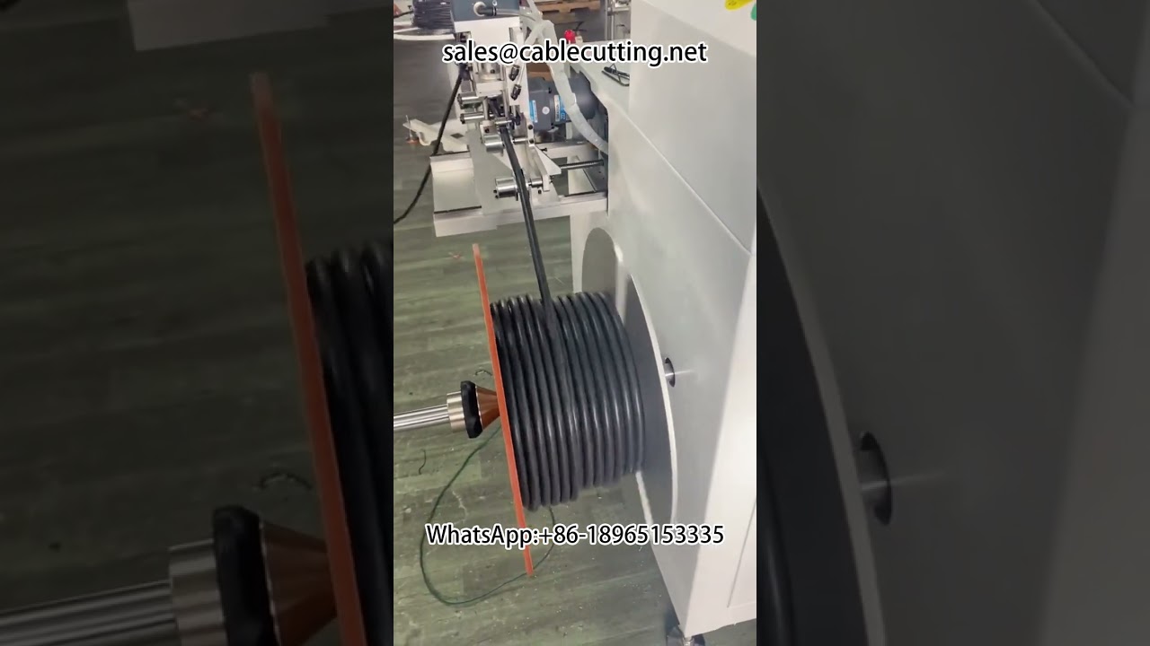 Industrial Wire and Cable Winding Machine | Automatic Rewinder for Wire Processing