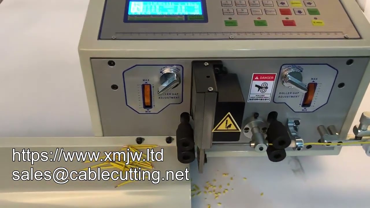 WPM 02 Desktop Automatic Computer Copper Small Cable Stripping Cutting Machine