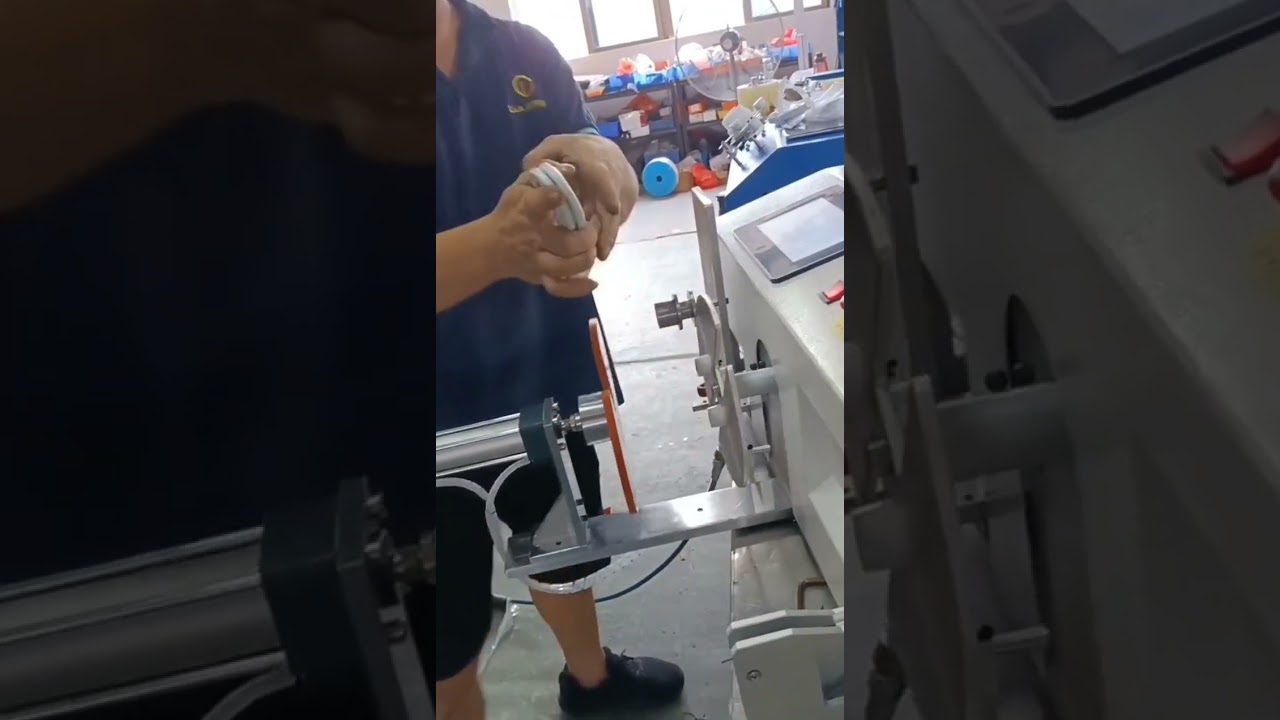 Data Cable Winding and Tying Machine #factory #machine