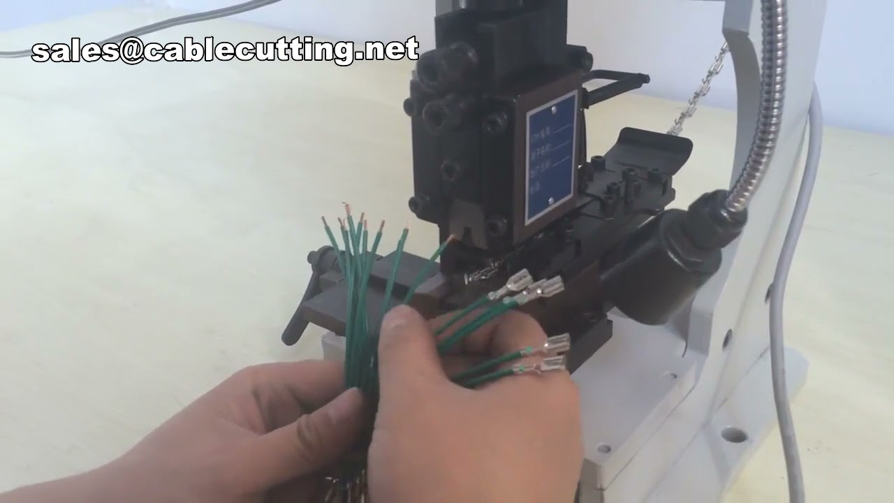super mute crimping machine for wires