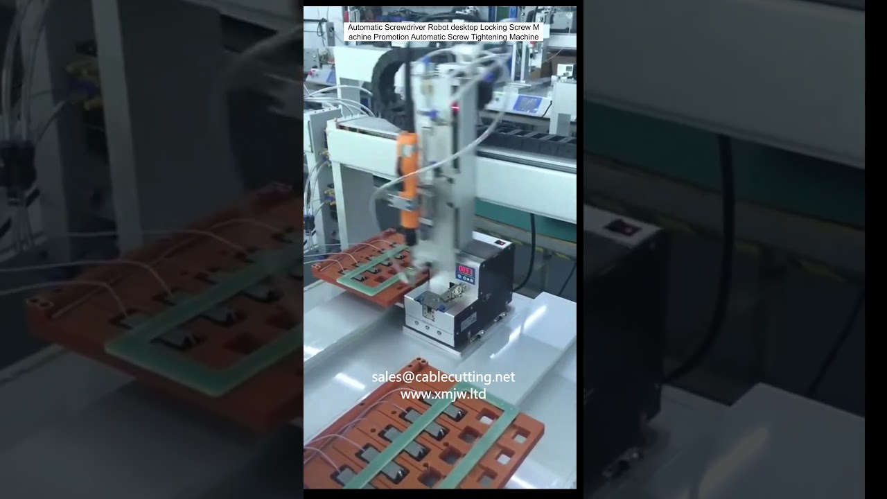 Automatic Screwdriver Robot Desktop Locking Screw Machine