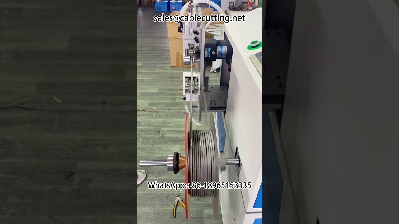 Automatic Meter Counting and Sorting Rewinding Machine for Cable and Wire