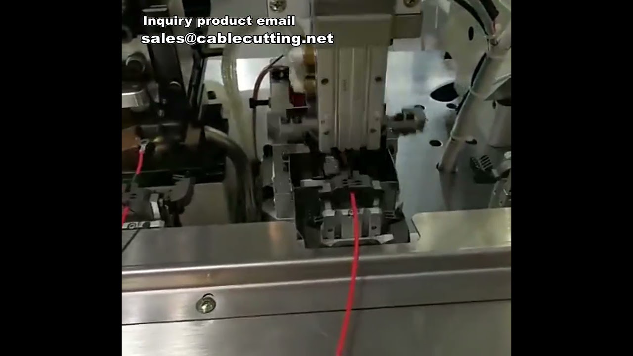 Heat Shrinkable Cable Crimping Machine,Automatic Wearing Heat Shrinkable Tube Machine,Drying Heat Sh