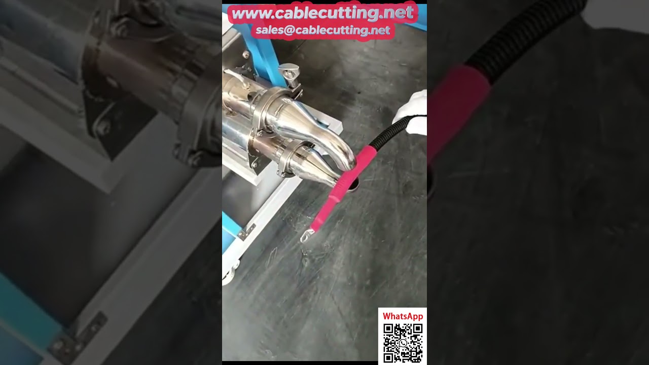 High-Power Dual Outlet Hot Air Gun for Heat Shrink Tubing
