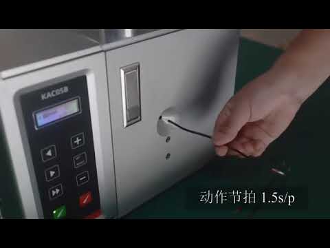 Loose Tubular Terminal Crimping Machine WPM 5 39