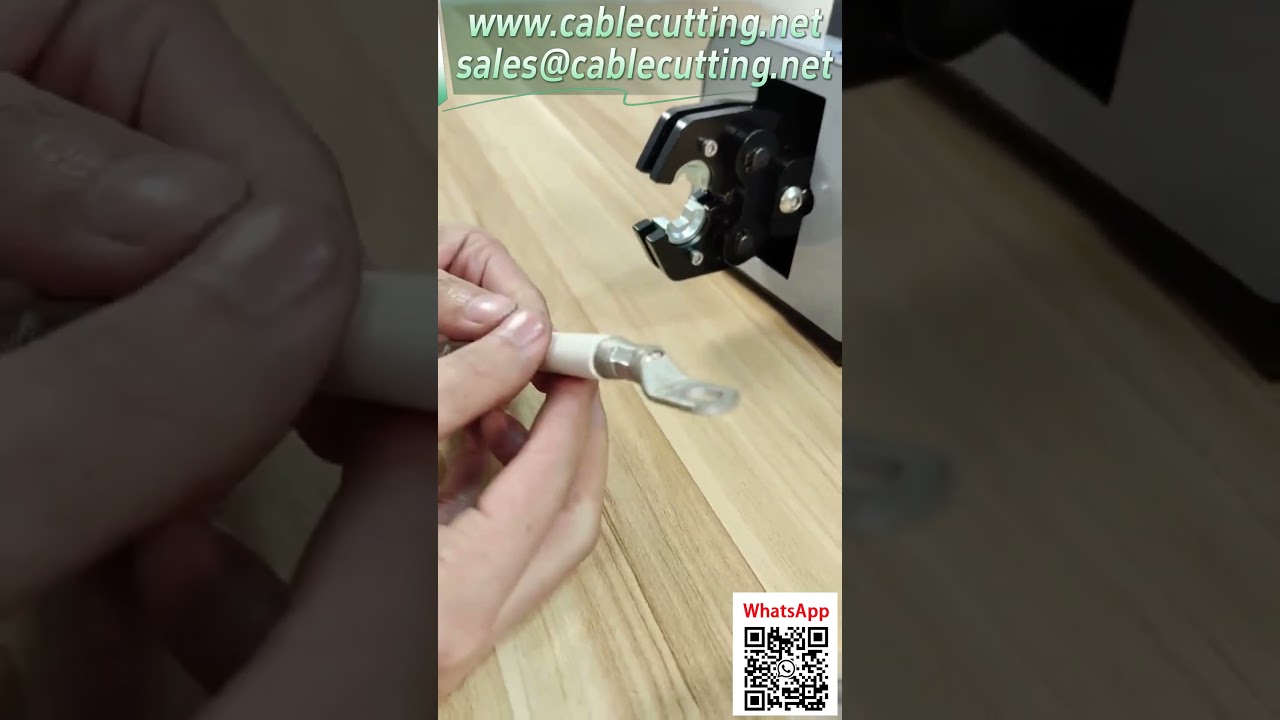 60L Wire Terminal Crimping Machine for 6-70mm² Lugs, 150A Copper Cable Lugs