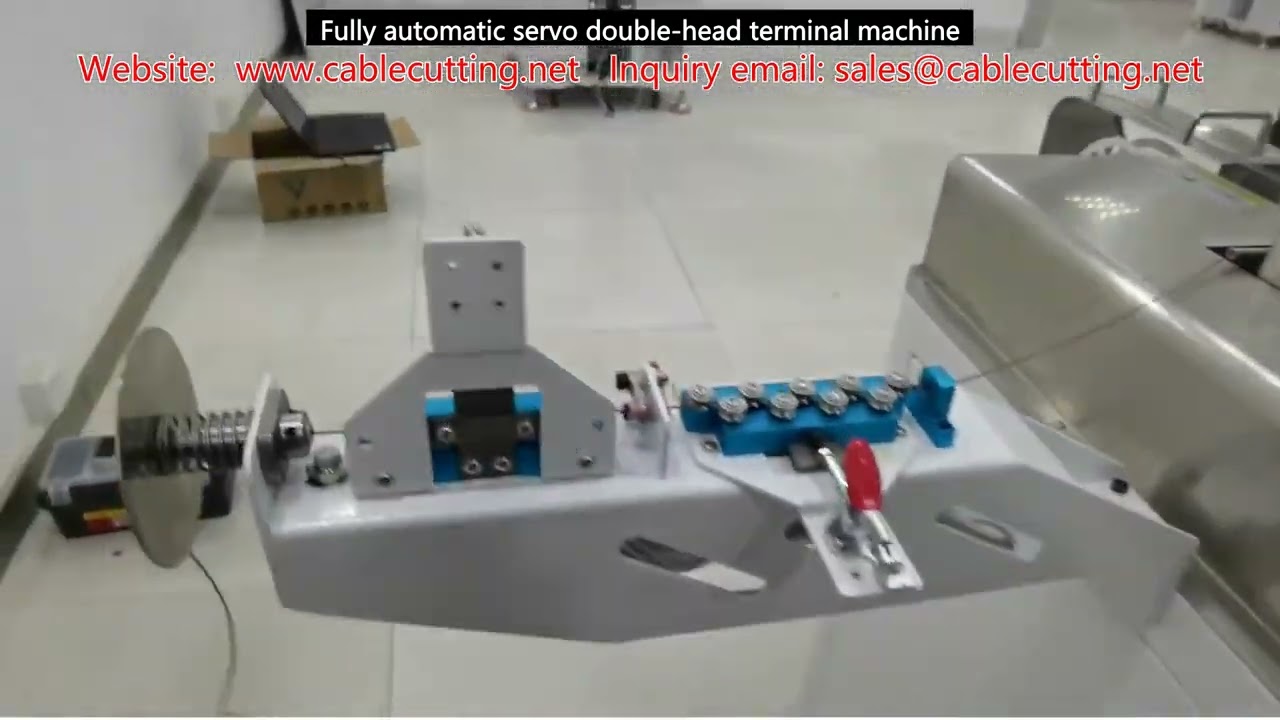 Fully Automatic Servo Double-Head Terminal Crimping Machine