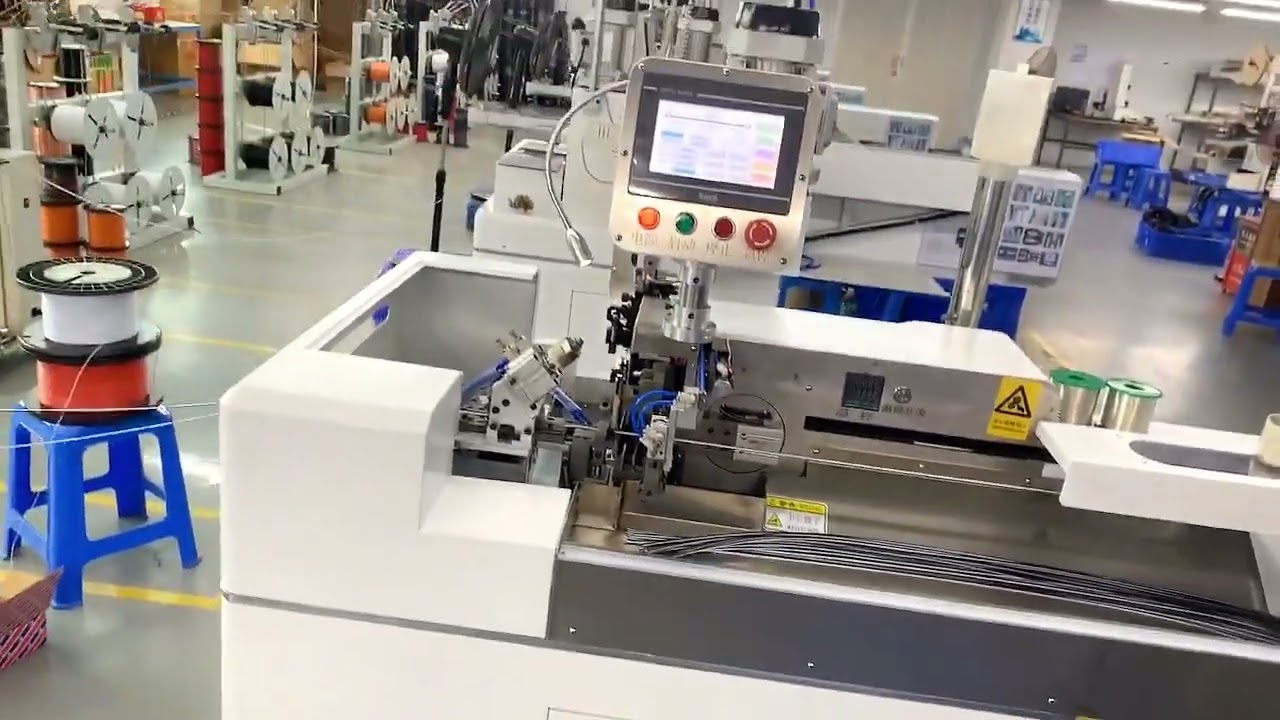 High-Speed Fully Automatic Wire Packing Machine for Factory Automation