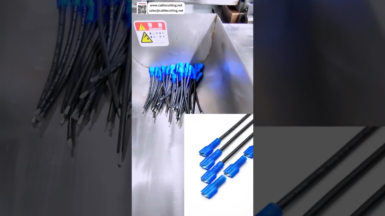 Loose Piece Insulated Terminal Crimping Machine  Automotive Wire Harness Processing Equip - Shorts