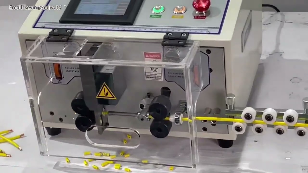 SWT-508-E Computer Wire Stripping Machine | Automatic 0.1-8mm² Cable Cutter