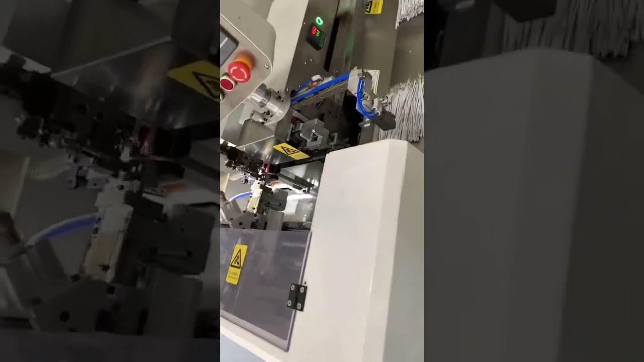 Fully Automatic Double Head Tinning and Crimping Machine