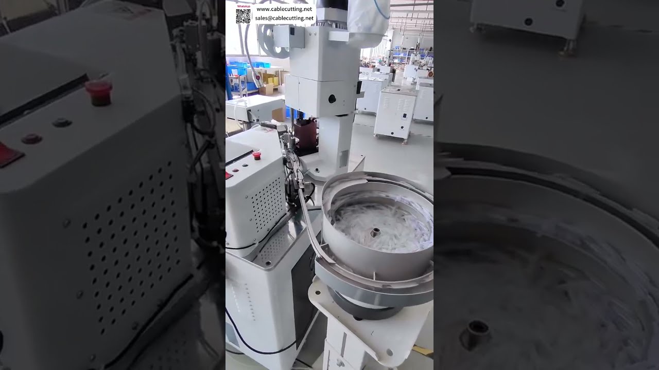Wire Tinning & Housing Insertion Harness Processing Machine  Automatic Terminal Crimper Eq - Shorts
