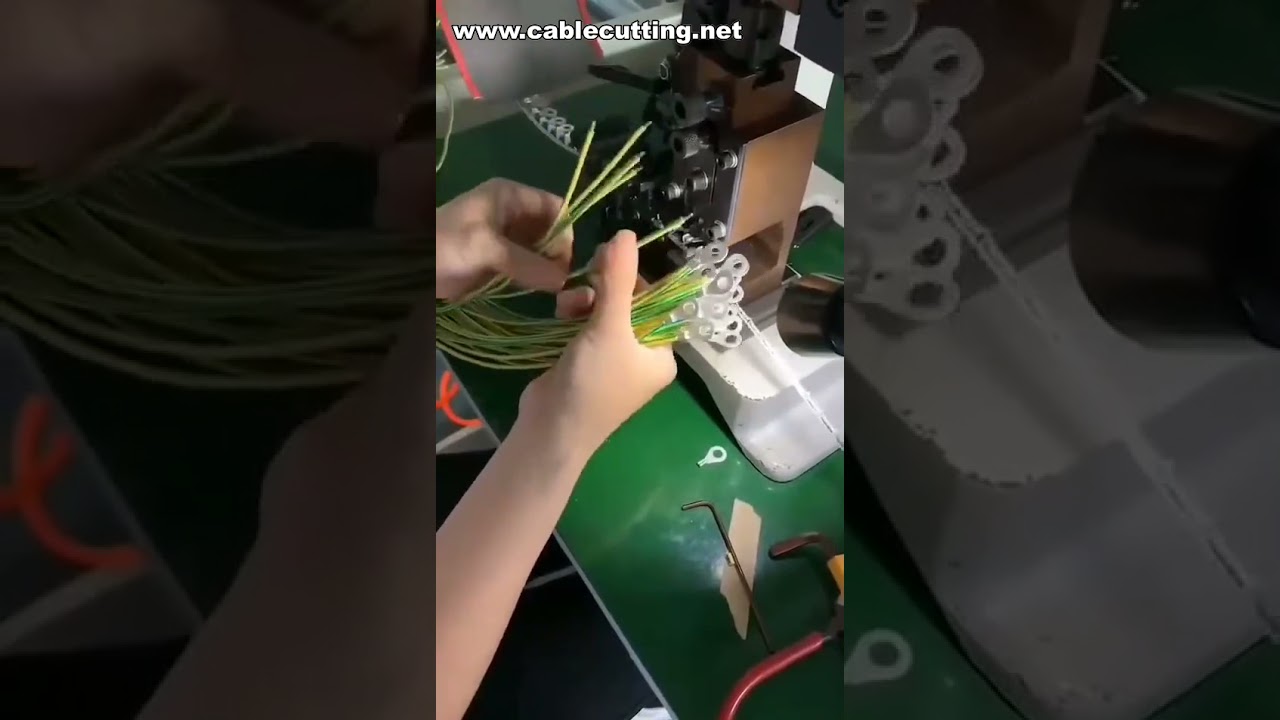 Continuous Wire Terminal Crimping Machine for Power Supply Plum Non-Slip Terminals
