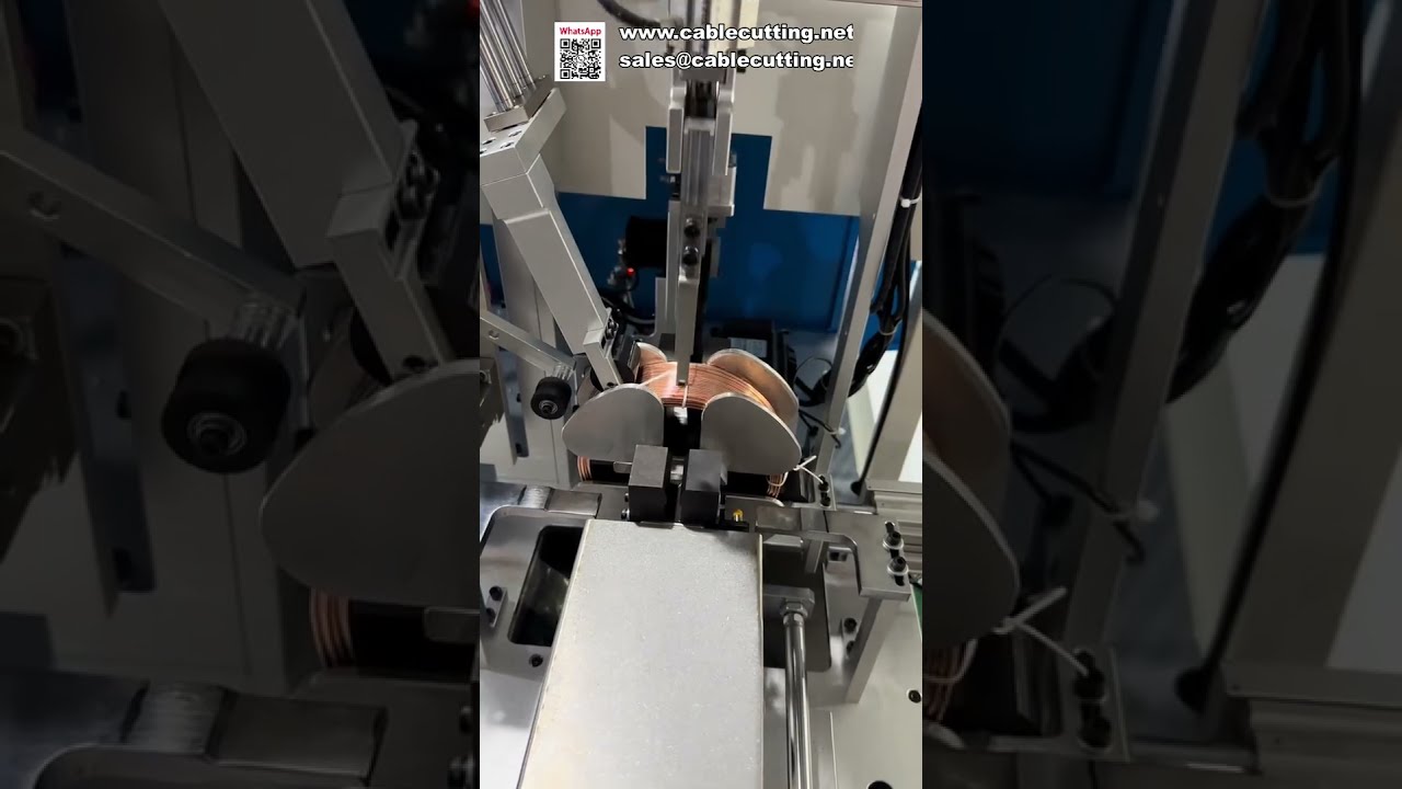 Full Automatic Meter Counting, Wire Cutting, Winding and Tying Machine - Shorts